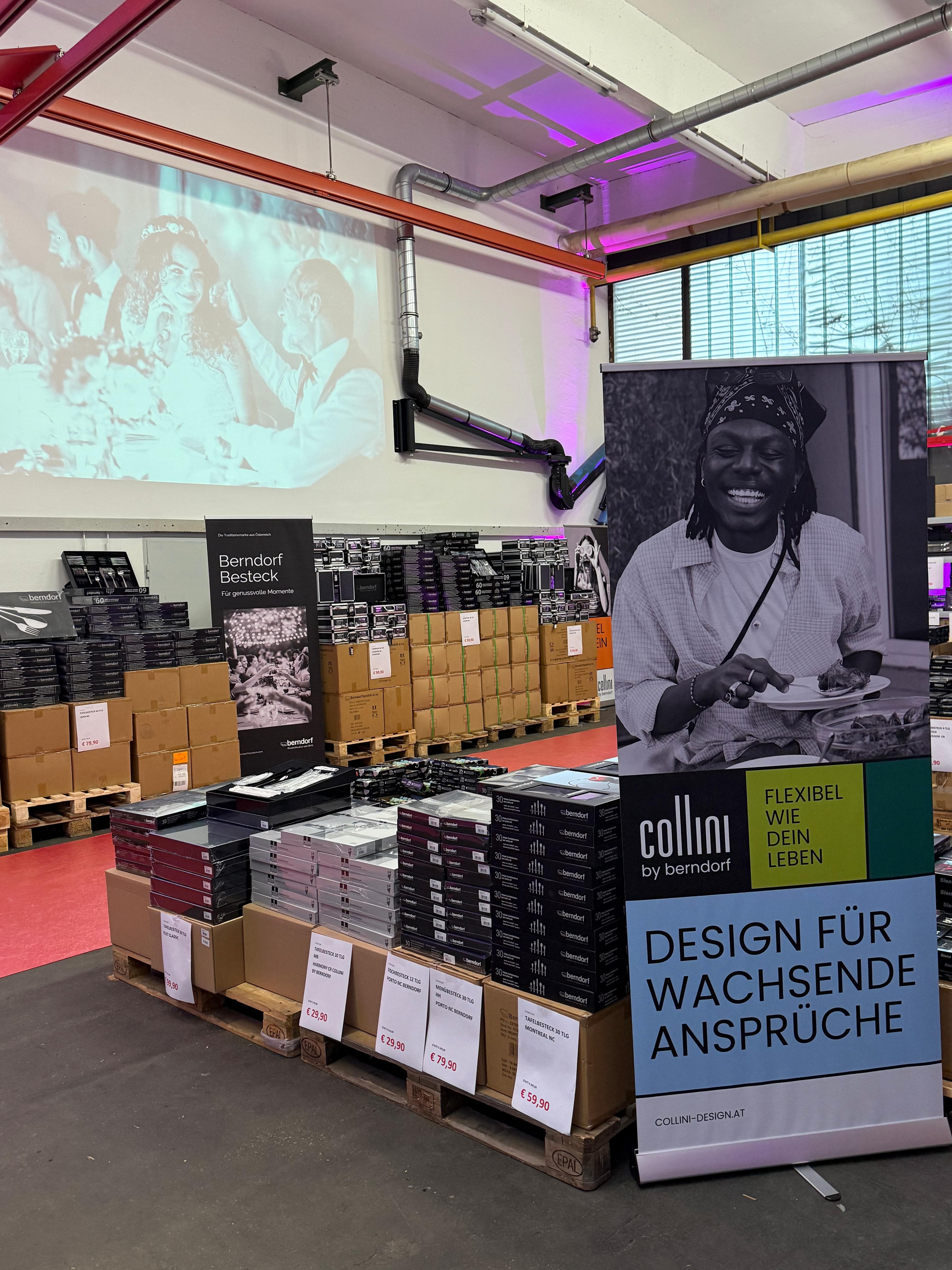 Lagerabverkauf von Collini by Berndorf in Mödling